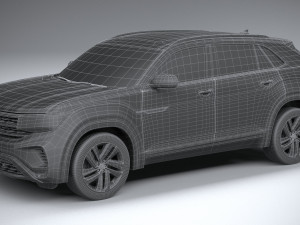 Volkswagen Atlas Cross Sport Regular 2021 3D Модель
