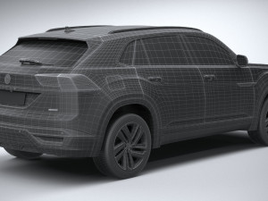 Volkswagen Atlas Cross Sport Regular 2021 3D Модель