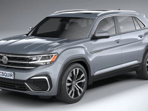 Volkswagen Atlas Cross Sport R-line 2021 3D Model