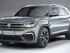 Volkswagen Atlas Cross Sport R-line 2021 3D 모델