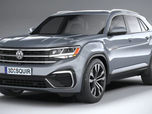 Volkswagen Atlas Cross Sport R-line 2021 3D Model