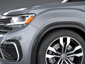 Volkswagen Atlas Cross Sport R-line 2021 3D 모델