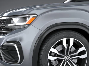 Volkswagen Atlas Cross Sport R-line 2021 3D Model
