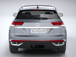 Volkswagen Atlas Cross Sport R-line 2021 3D 모델