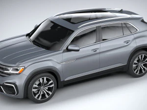 Volkswagen Atlas Cross Sport R-line 2021 3D Model