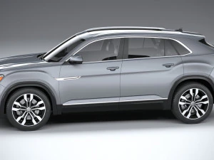 Volkswagen Atlas Cross Sport R-line 2021 3D Model