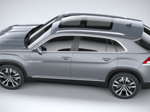 Volkswagen Atlas Cross Sport R-line 2021 3D 모델