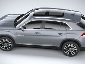 Volkswagen Atlas Cross Sport R-line 2021 3D Model