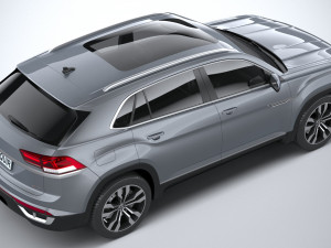 Volkswagen Atlas Cross Sport R-line 2021 3D 모델