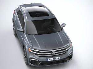 Volkswagen Atlas Cross Sport R-line 2021 3D Model