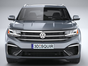 Volkswagen Atlas Cross Sport R-line 2021 3D 모델
