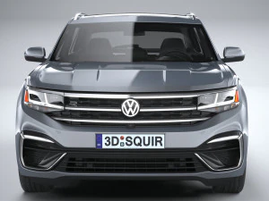 Volkswagen Atlas Cross Sport R-line 2021 3D Model
