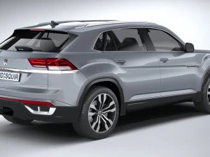 Volkswagen Atlas Cross Sport R-line 2021 3D Model