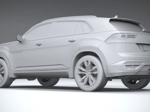 Volkswagen Atlas Cross Sport R-line 2021 3D Model