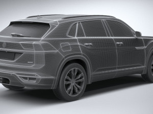 Volkswagen Atlas Cross Sport R-line 2021 3D 모델