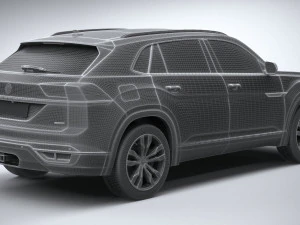Volkswagen Atlas Cross Sport R-line 2021 3D Model