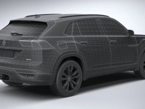 Volkswagen Atlas Cross Sport R-line 2021 3D Model