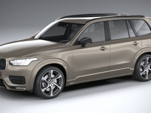 volvo xc90 r-design 2020 3D Model