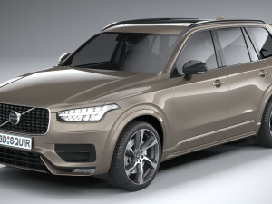 Volvo XC90 R-Design 2020 Modèle 3D