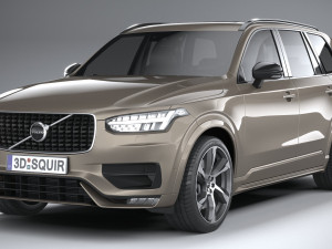 Volvo XC90 R-Design 2020 Modèle 3D