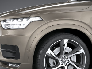 Volvo XC90 R-Design 2020 Modèle 3D