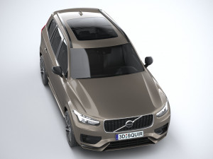 Volvo XC90 R-Design 2020 Modèle 3D
