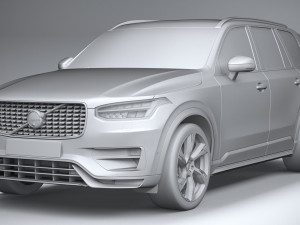 Volvo XC90 R-Design 2020 Modèle 3D