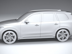 Volvo XC90 R-Design 2020 Modèle 3D