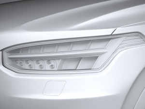 Volvo XC90 R-Design 2020 Modèle 3D