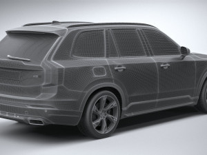 Volvo XC90 R-Design 2020 Modèle 3D