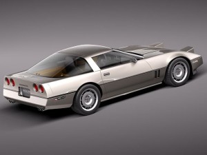 Chevrolet Corvette C4 Coupe 3D Model