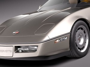 Chevrolet Corvette C4 Coupe 3D Model