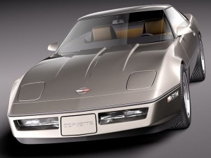 Chevrolet Corvette C4 Coupe 3D Model