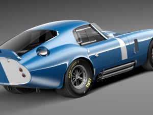 Shelby Daytona Cobra Coupe 1964 3D Model