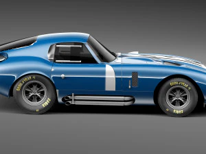 Shelby Daytona Cobra Coupe 1964 3D Model