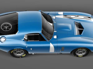 Shelby Daytona Cobra Coupe 1964 3D Model