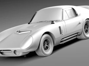 Shelby Daytona Cobra Coupe 1964 3D Model