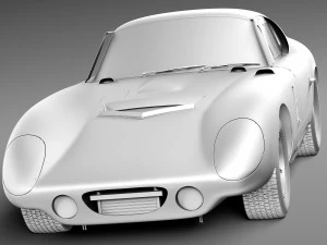 Shelby Daytona Cobra Coupe 1964 3D Model
