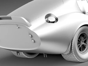 Shelby Daytona Cobra Coupe 1964 3D Model