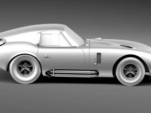 Shelby Daytona Cobra Coupe 1964 3D Model