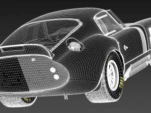 Shelby Daytona Cobra Coupe 1964 3D Model