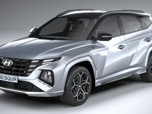 Hyundai Tucson N-line 2021 3D Модель