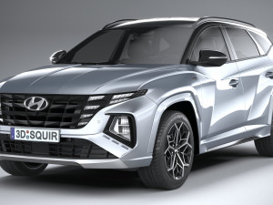 Hyundai Tucson N-line 2021 3D Модель