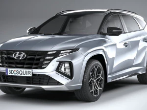 Hyundai Tucson N-line 2021 3D Model