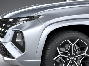 Hyundai Tucson N-line 2021 3D Модель