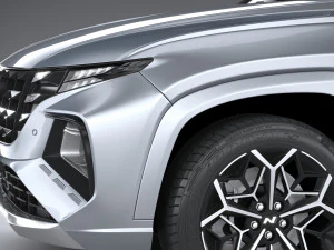Hyundai Tucson N-line 2021 3D Model