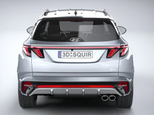 Hyundai Tucson N-line 2021 3D Model