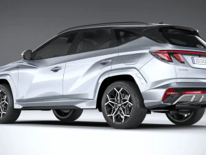 Hyundai Tucson N-line 2021 3D Model