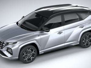 Hyundai Tucson N-line 2021 3D Модель