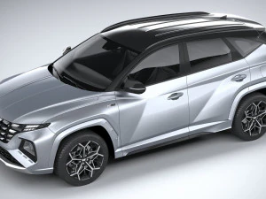 Hyundai Tucson N-line 2021 3D Model